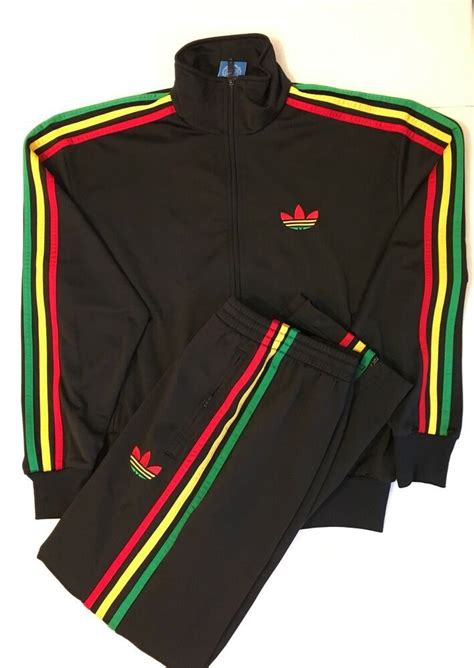 adidas rasta tracksuit